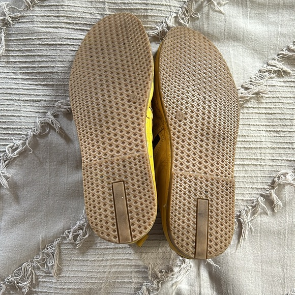 Ethan valdes genuine leather cruise shoes booties yellow boots - Picture 3 of 7